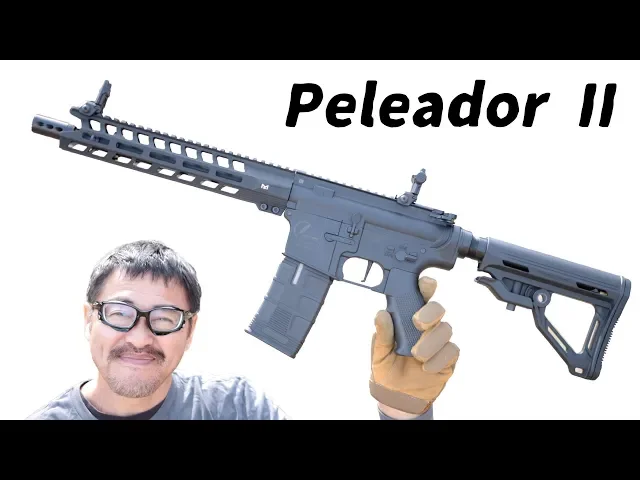 ics peleador ii (プレアドール)m4電動ガン マック堺 エアガン レビュー airsoft